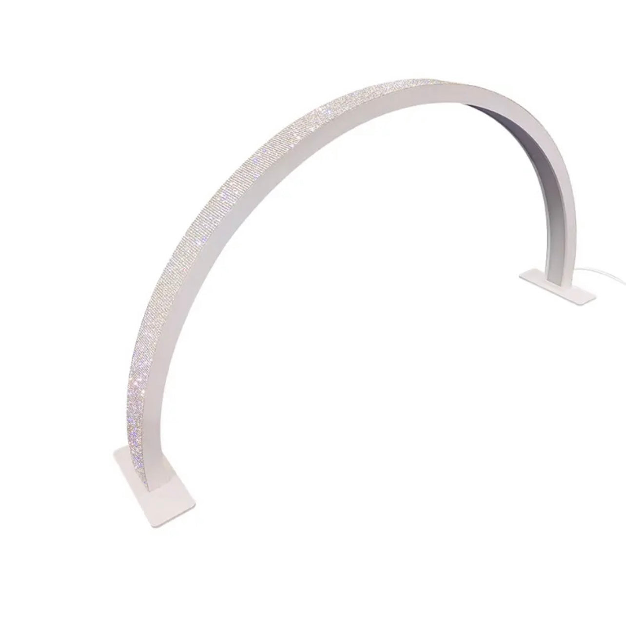 LED light nail table lamp half moon