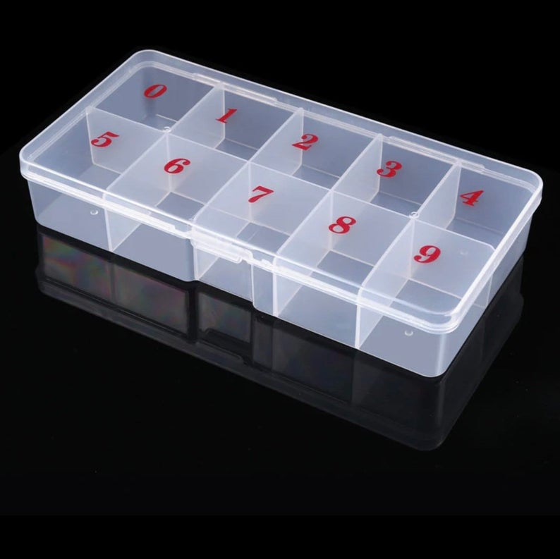 Empty Plastic Tip Box