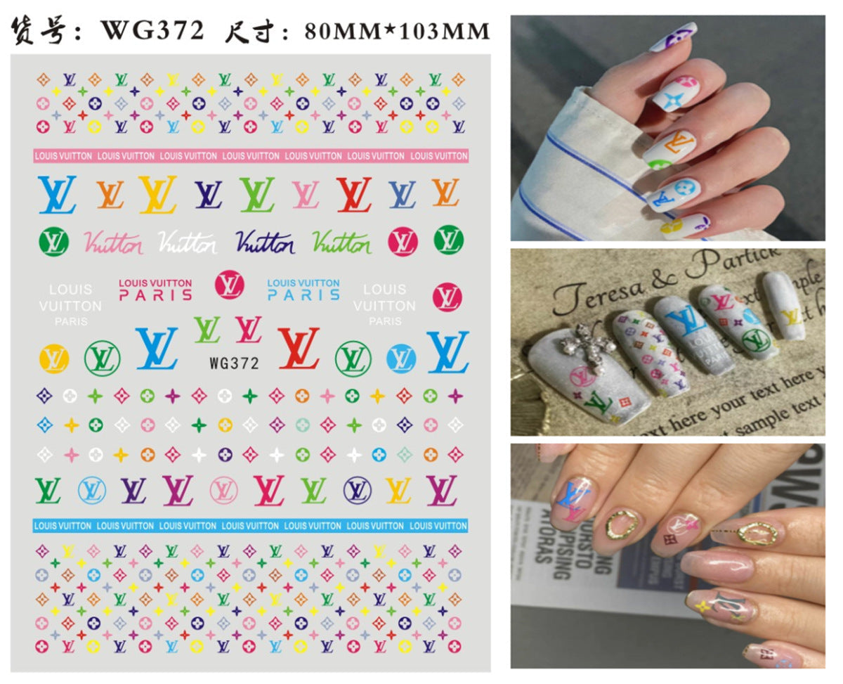 Brand Nail stickers