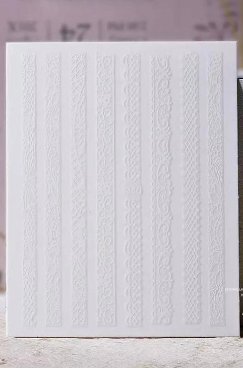 Lace Stickers Nail Art