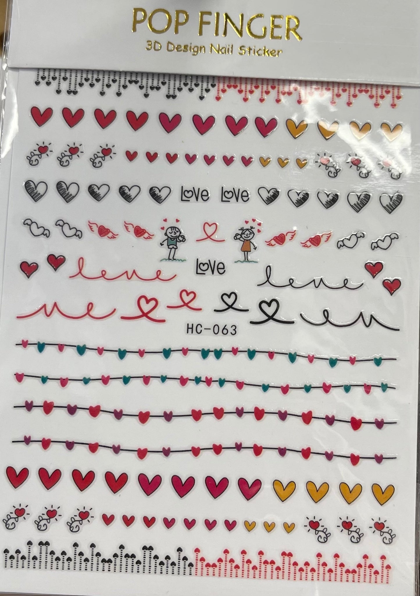 San Valentines stickers