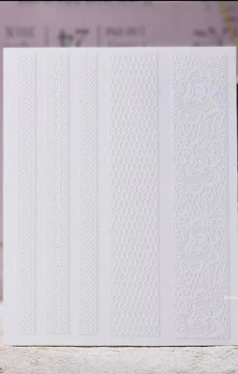 Lace Stickers Nail Art