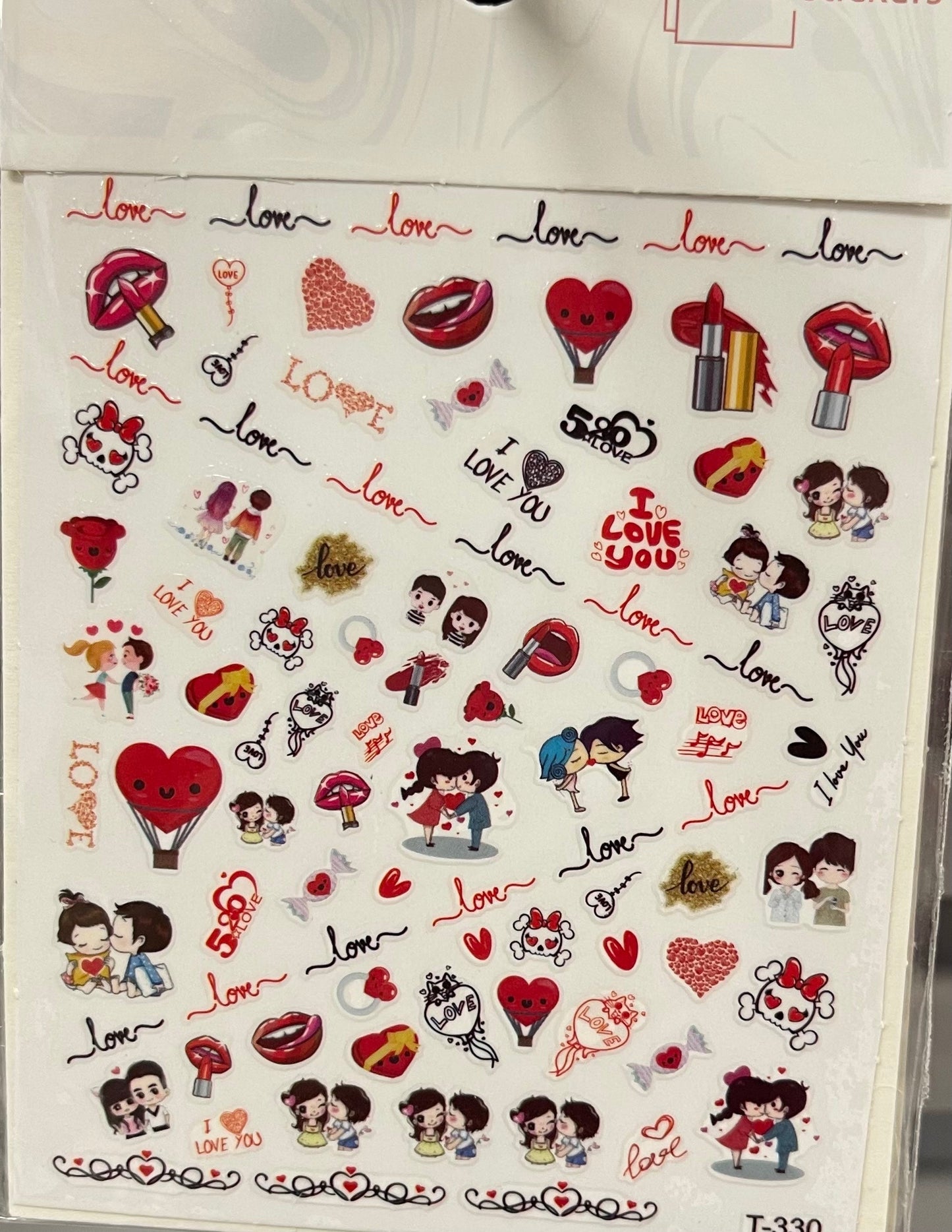 San Valentines stickers