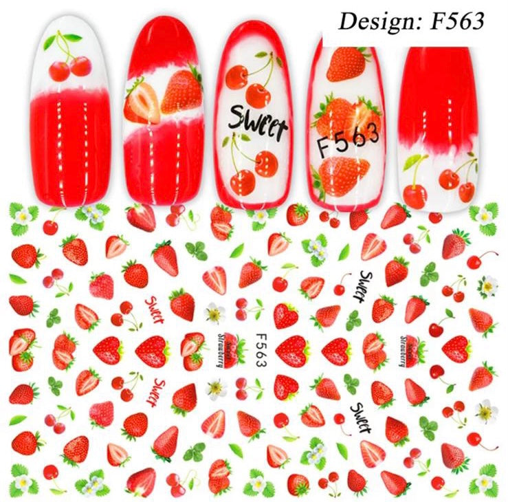 Summer nail art stickers