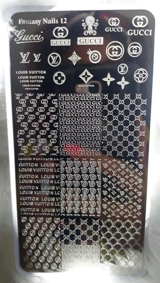 Stamping plates
