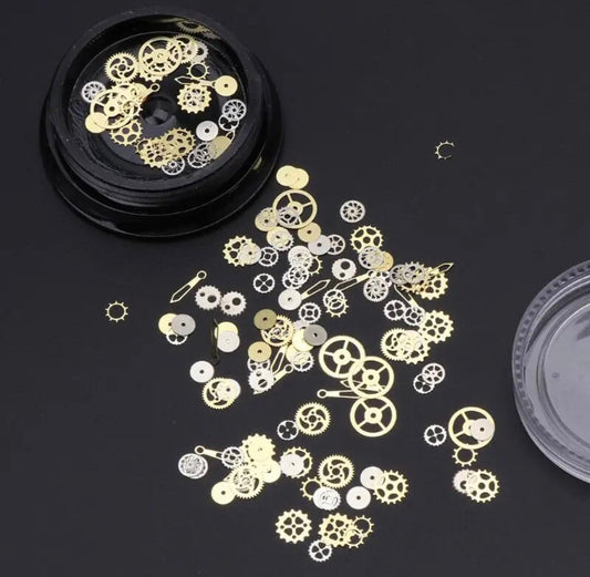 Metal Clock Pieces
