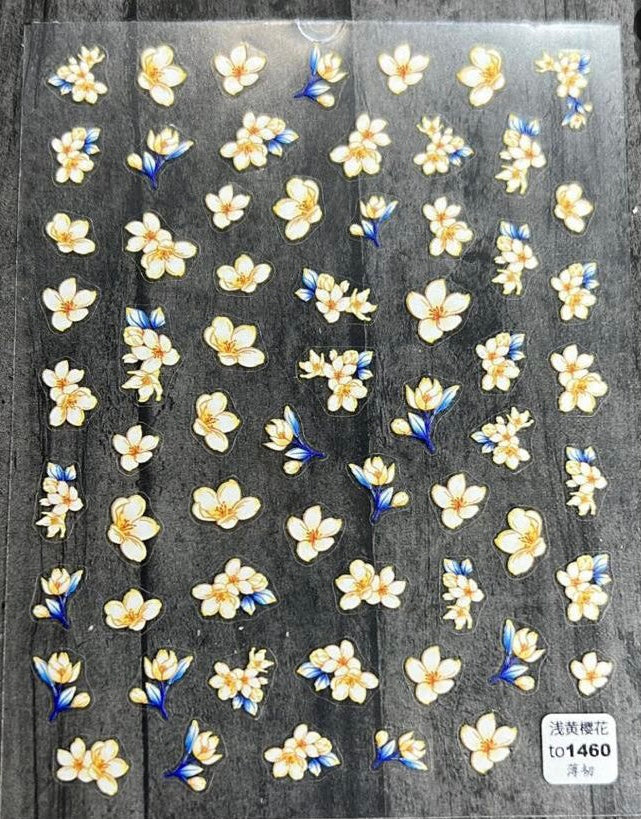 Summer nail art stickers