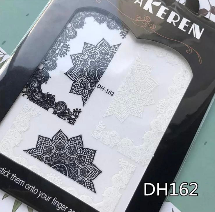 Lace Stickers Nail Art