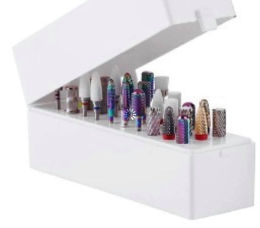 30 Hole Storage Drill Bits Holder