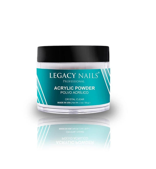 Legacy Nails Clear Acrylic Powder 2oz