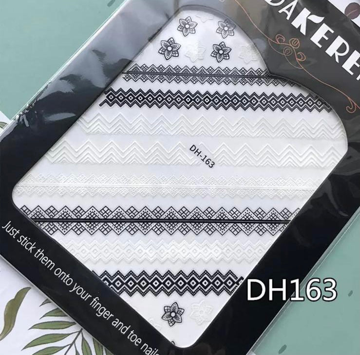 Lace Stickers Nail Art