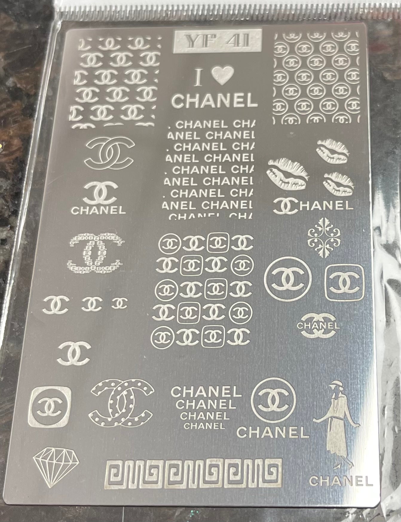 Stamping plates