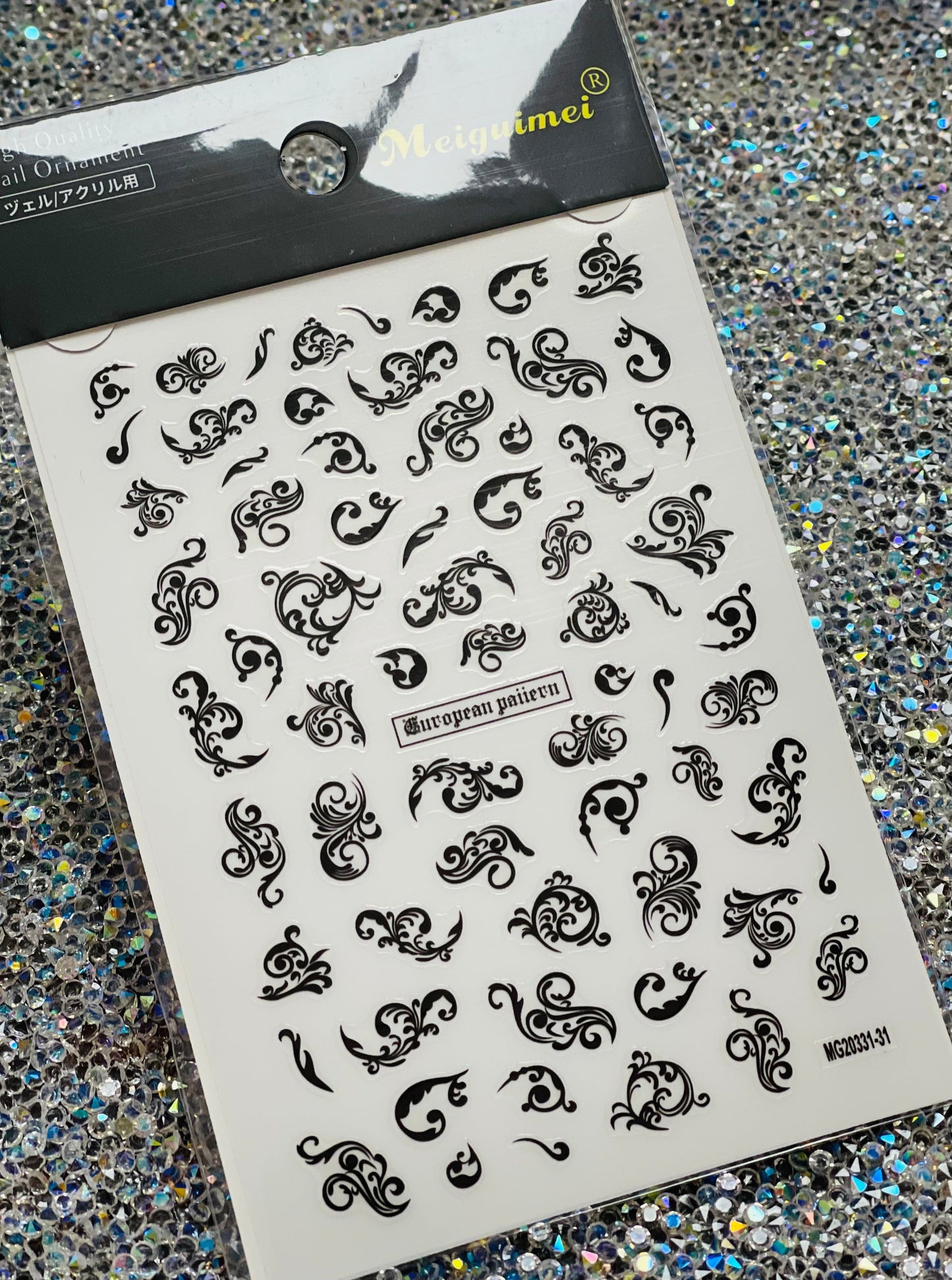 Summer nail art stickers