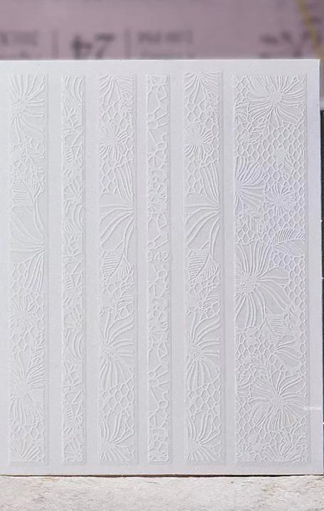 Lace Stickers Nail Art