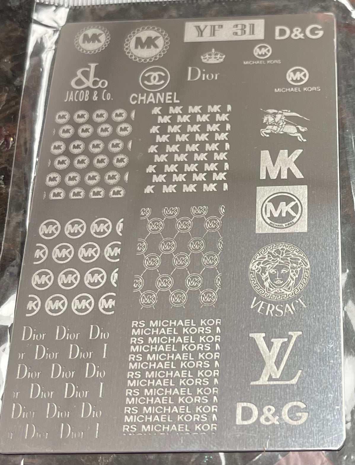 Stamping plates