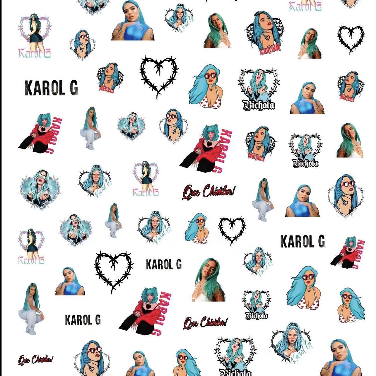 Brand Nail stickers