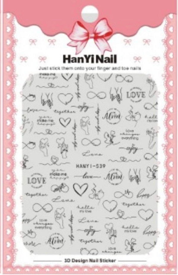 San Valentines stickers