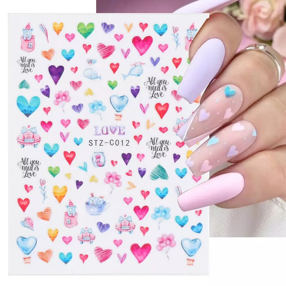 San Valentines stickers
