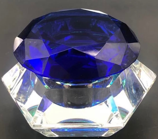 Rainbow Crystal Clear Acrylic Liquid Dappen Dish