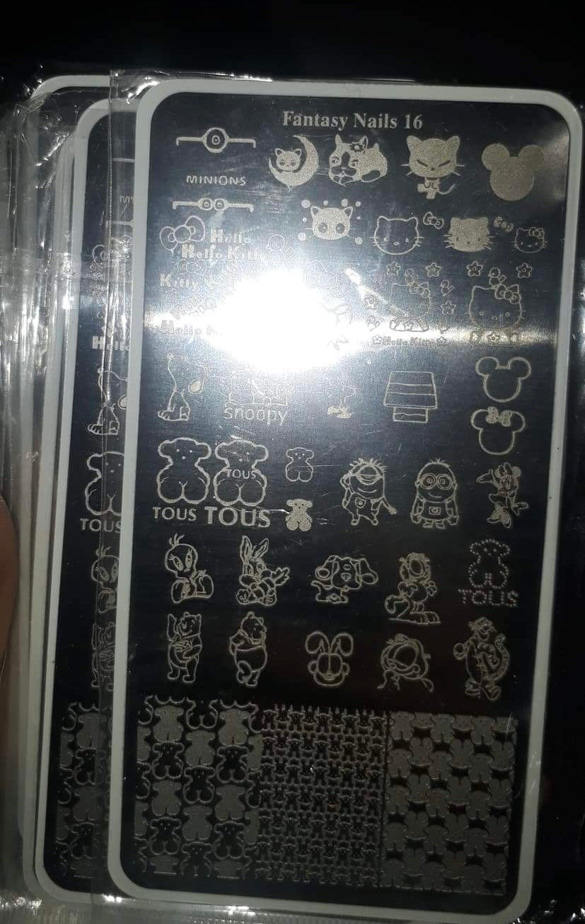 Stamping plates
