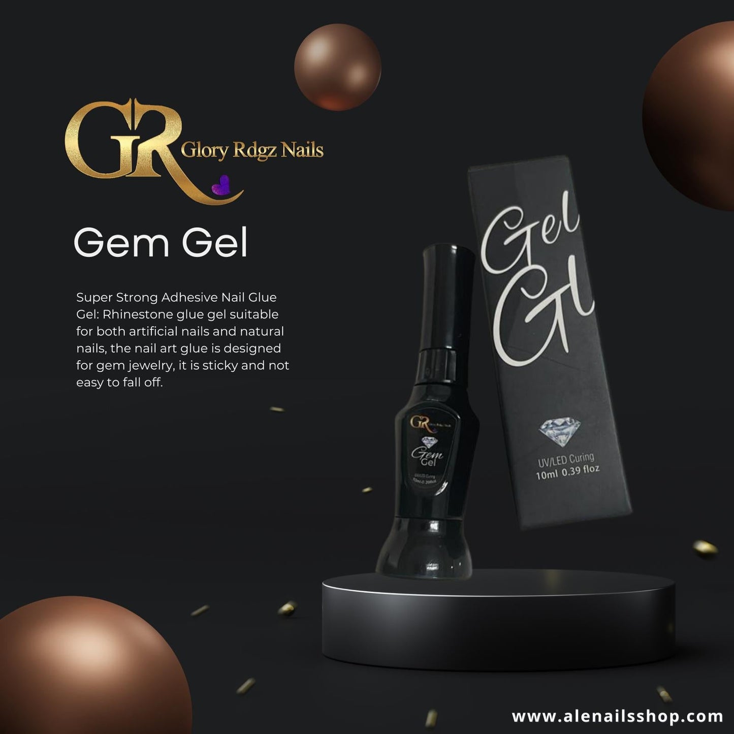 Glory Rdz Diamond glue gel