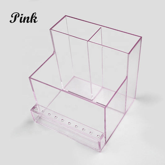 Plastic Nail Supplies Storage Box