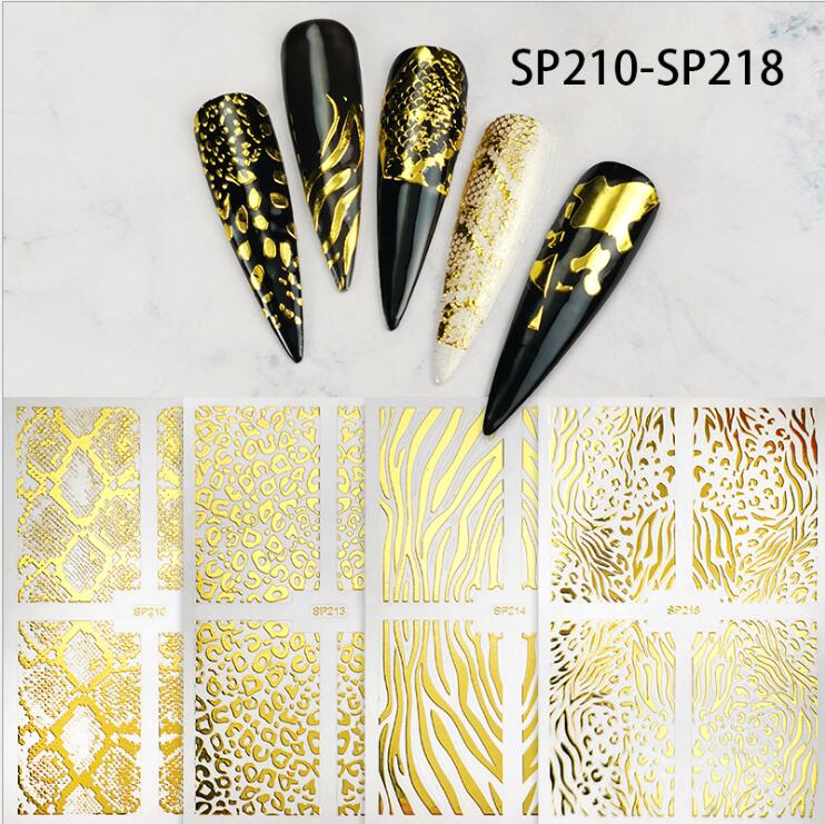 Animal print stickers