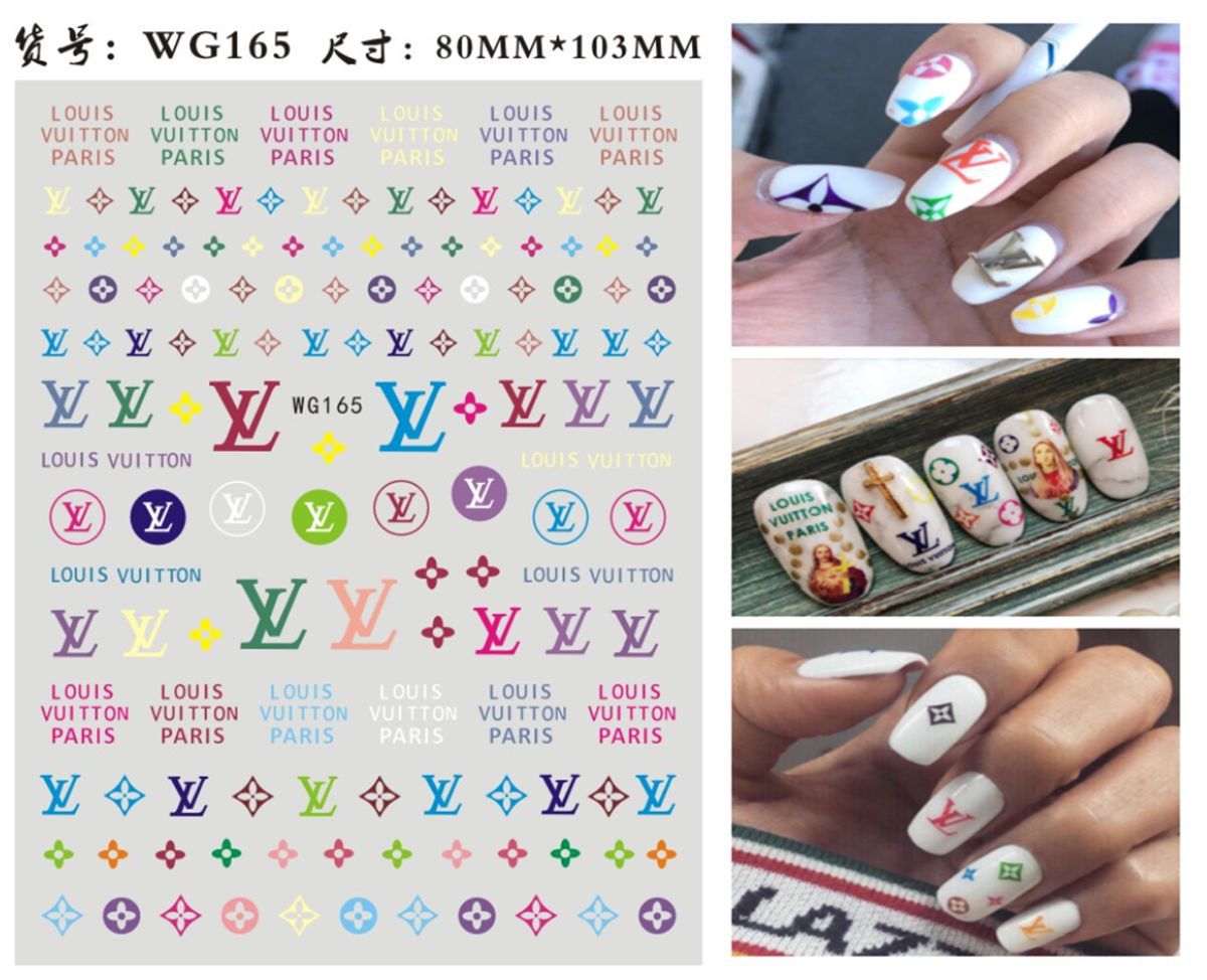 Brand Nail stickers