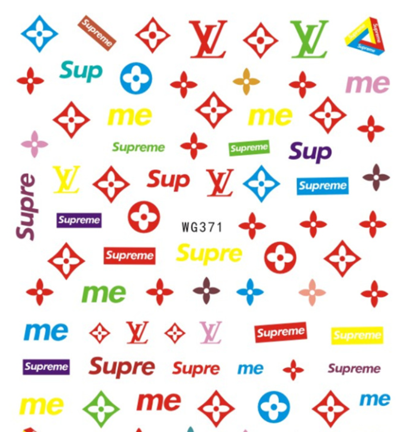 Brand Nail stickers