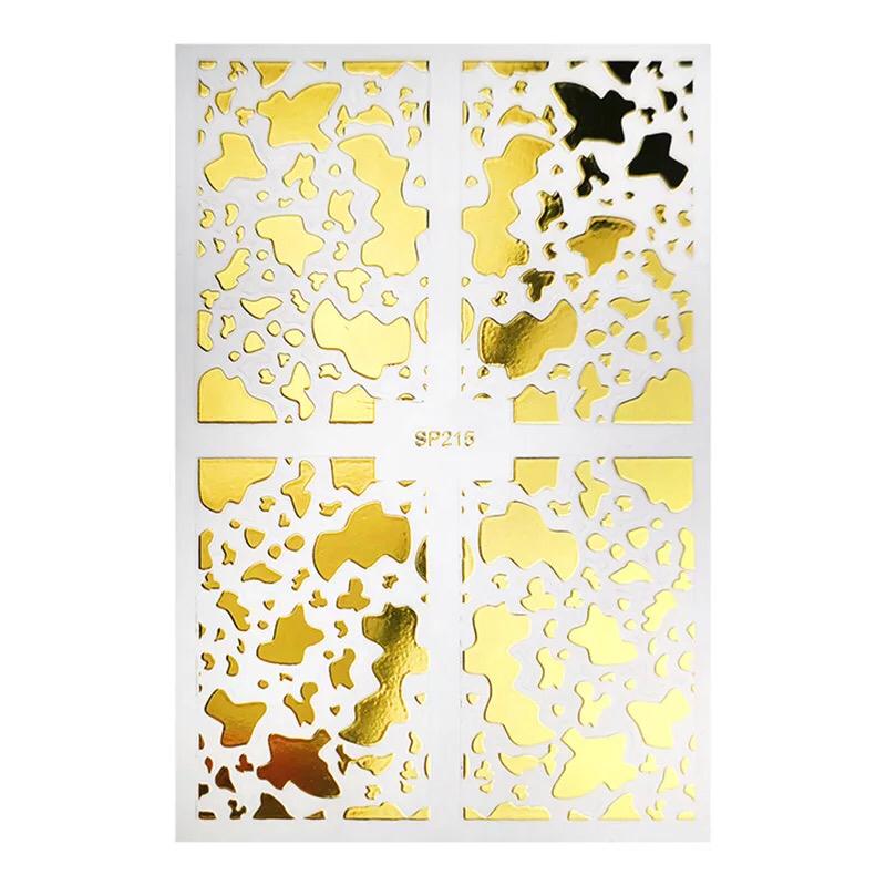 Animal print stickers