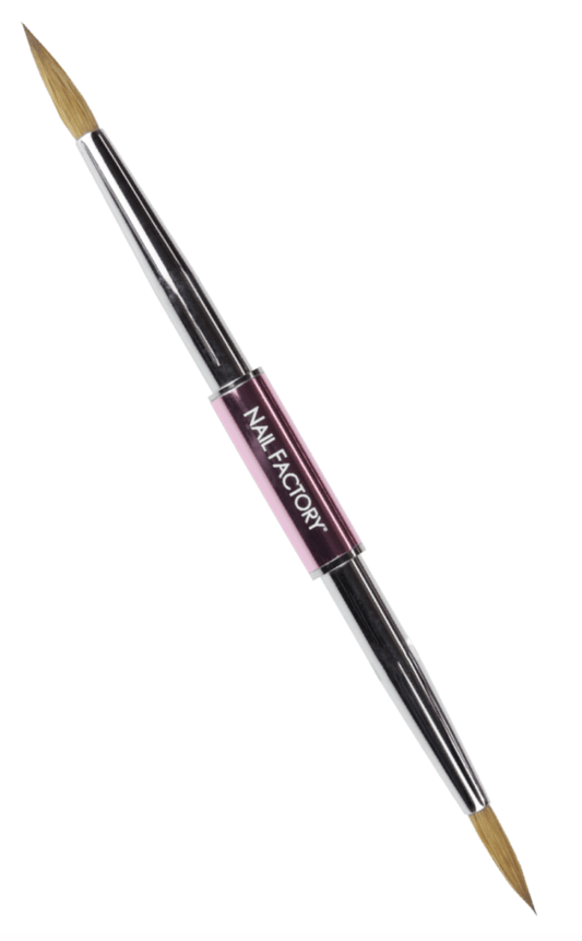 Artistic 3D pink brush